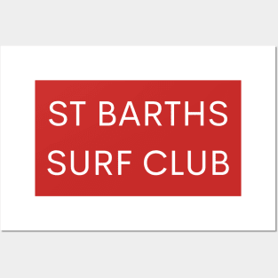 St Barths Surf Club Posters and Art